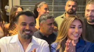 نجوى كرم تنهي جدل الانفصال بظهور لافت برفقة زوجها في السعودية